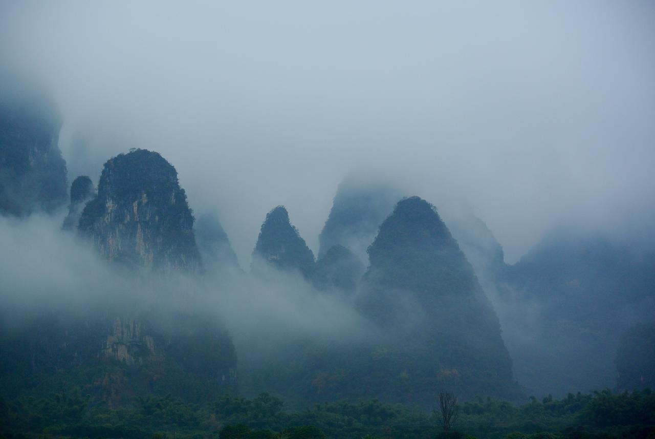 Nirvana Organic Farm Inn Yangshuo Exterior foto