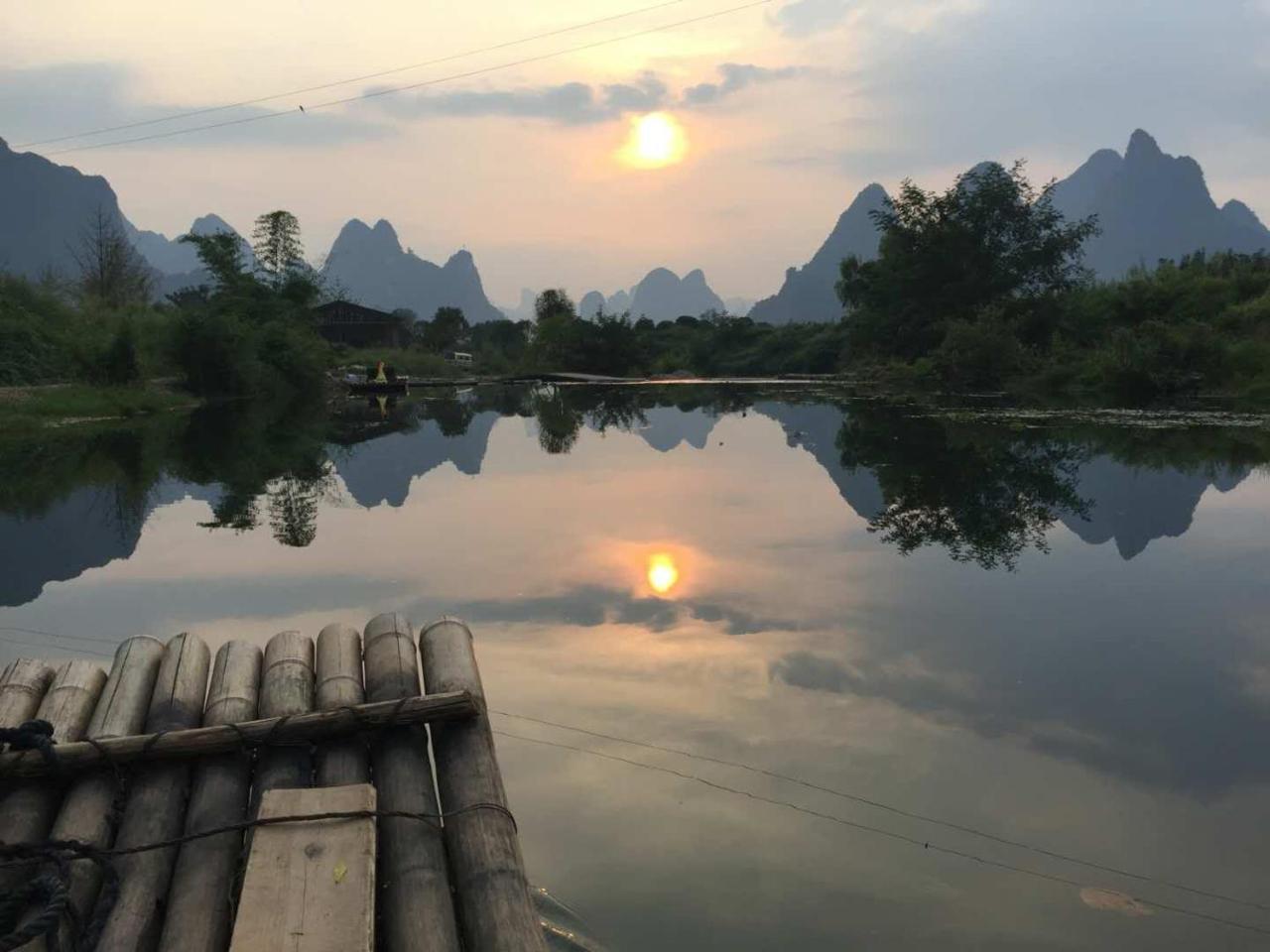 Nirvana Organic Farm Inn Yangshuo Exterior foto